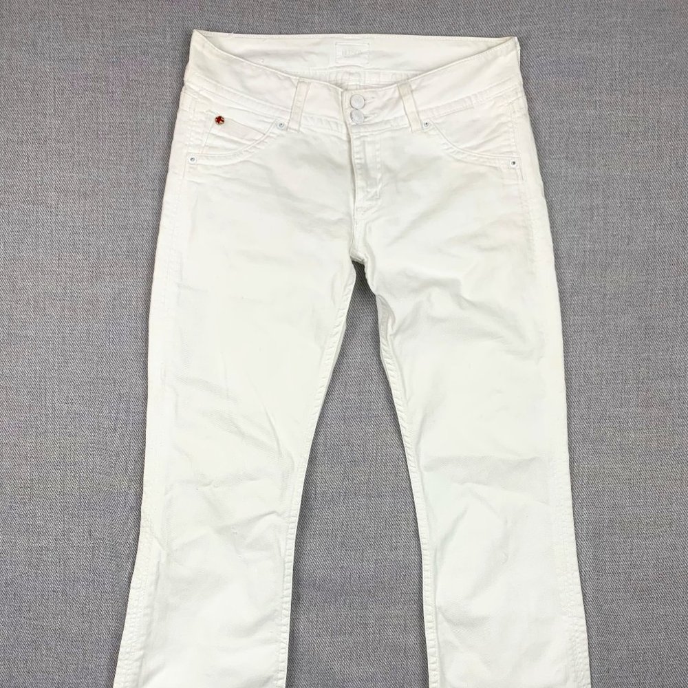Hudson Beth Mid-Rise Signature Bootcut Jeans
